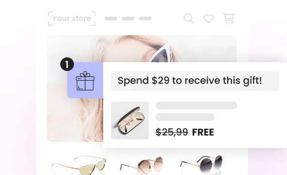 Vitals Free Gifts App widget