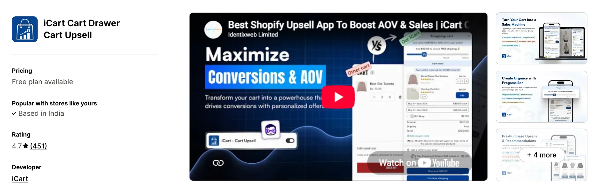 Bundles & 40+ on the Shopify App Store