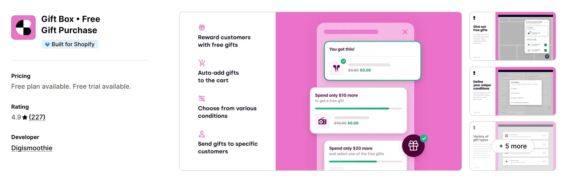 EG Auto Add to Cart Free Gift on the Shopify App Store