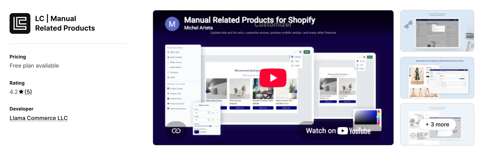 LC | Manual Related Products on the Shopify App Store
