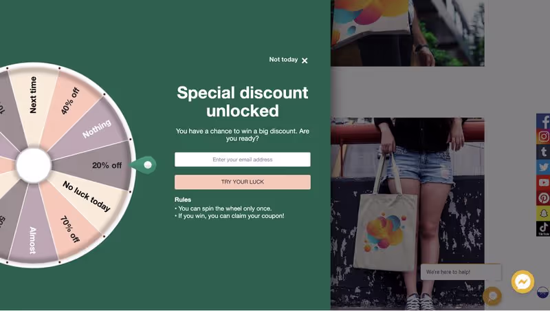 Spin the wheel