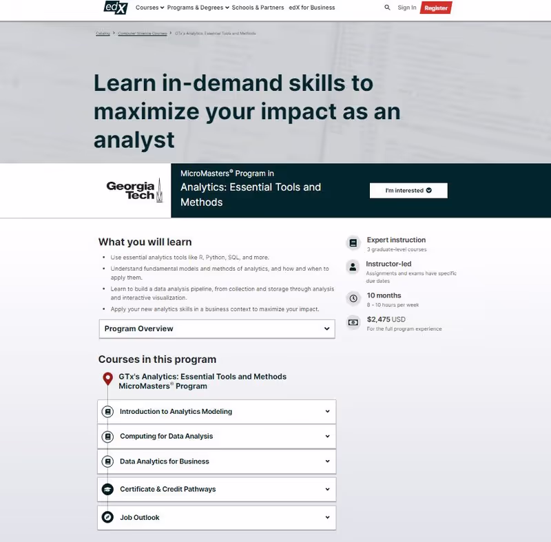 shopify landing page