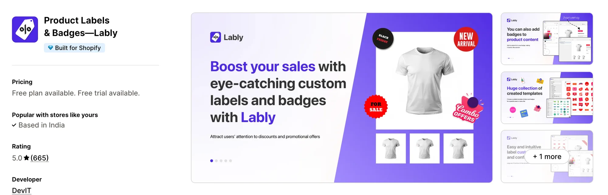 Product Labels & Badges - Lably on the Shopify App Store
