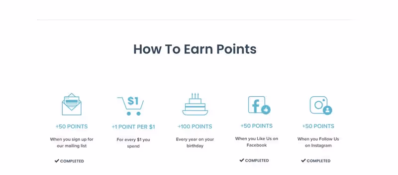 discount strategy - loyalty programme