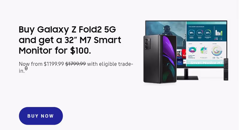 Samsung – Moving new products in a bundle