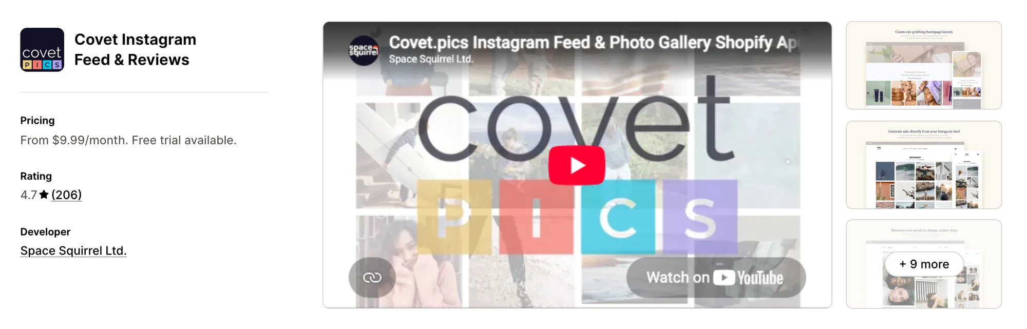 Covet Instagram Feed & Reviews on the Shopify App Store
