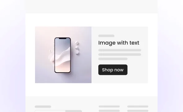 Image & Text - Simple section preview